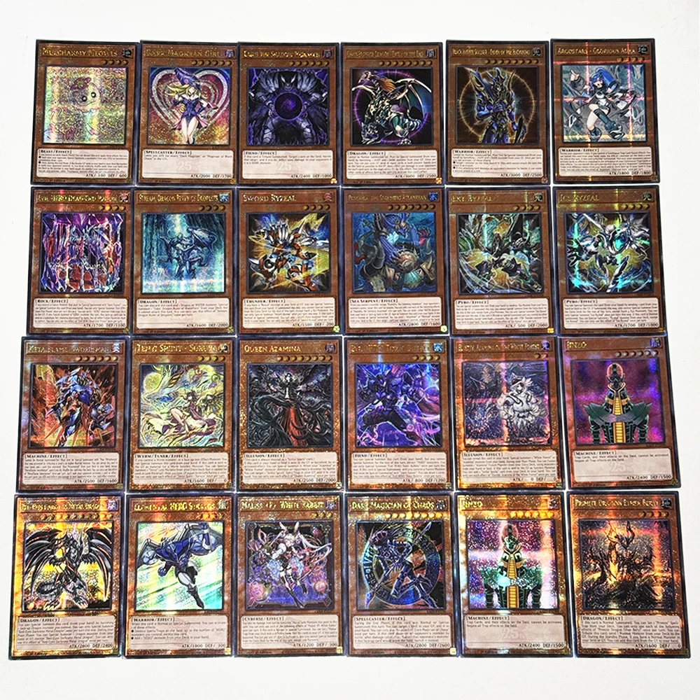 Yu-Gi-Oh! Tarjetas de Juego de la Serie Pendulum Monsters: Primite Dragon, Ether, Beryl, Jinzo, Dark Magician Girl, Elemental HERO, Stratos