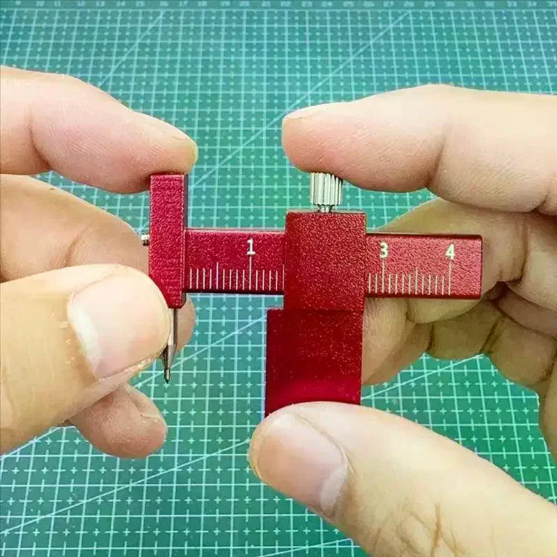 Model Equidistant Scribing Ruler Parallel Scribers Create Contour Positioning Scale Auxiliary Ruler Tools