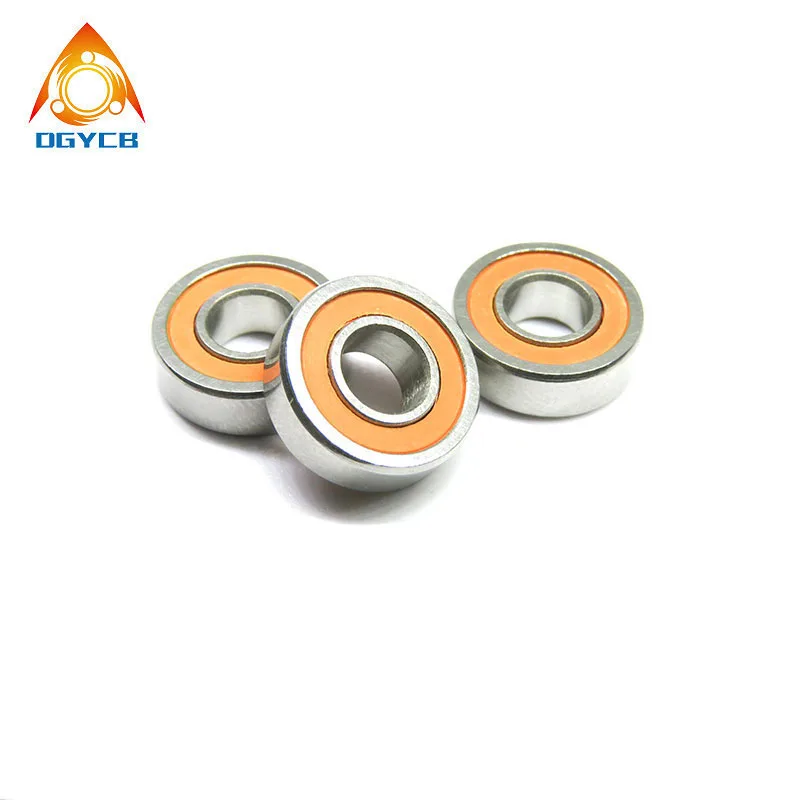 1pcs SMR125 2RS Hybrid Ceramic Bearing 5x12x4 MR125 RS Ceramic Bearing 5*12*4 Fishing Reel Bearing SMR125C 2OS RC Car Bearing