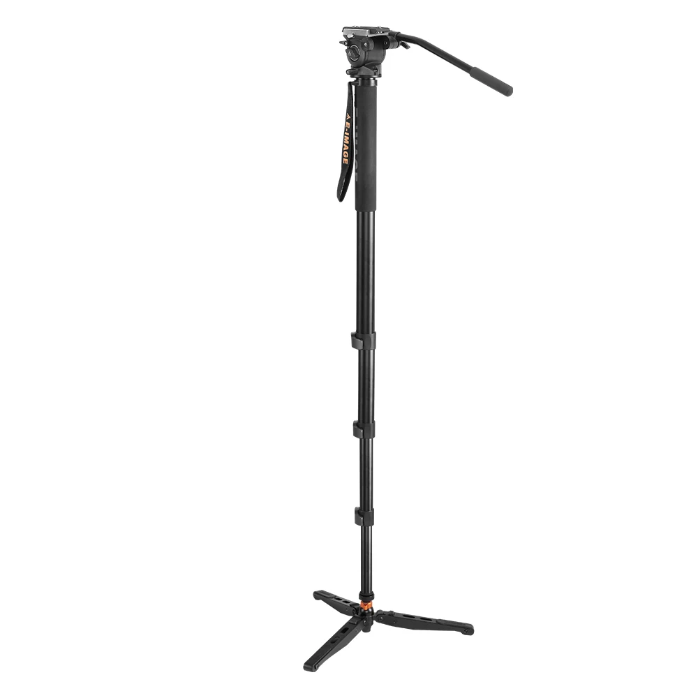 E-IMAGE MA800+630FH best photo Tripod monopod stand for video camera dslr