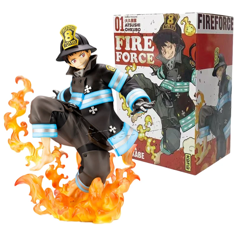16 см ARTFX J Enen no Shouboutai Shinra Kusakabe Аниме Фигурка Fire Force Tamaki Kotatsu Фигурка Коллекционная модель куклы игрушки