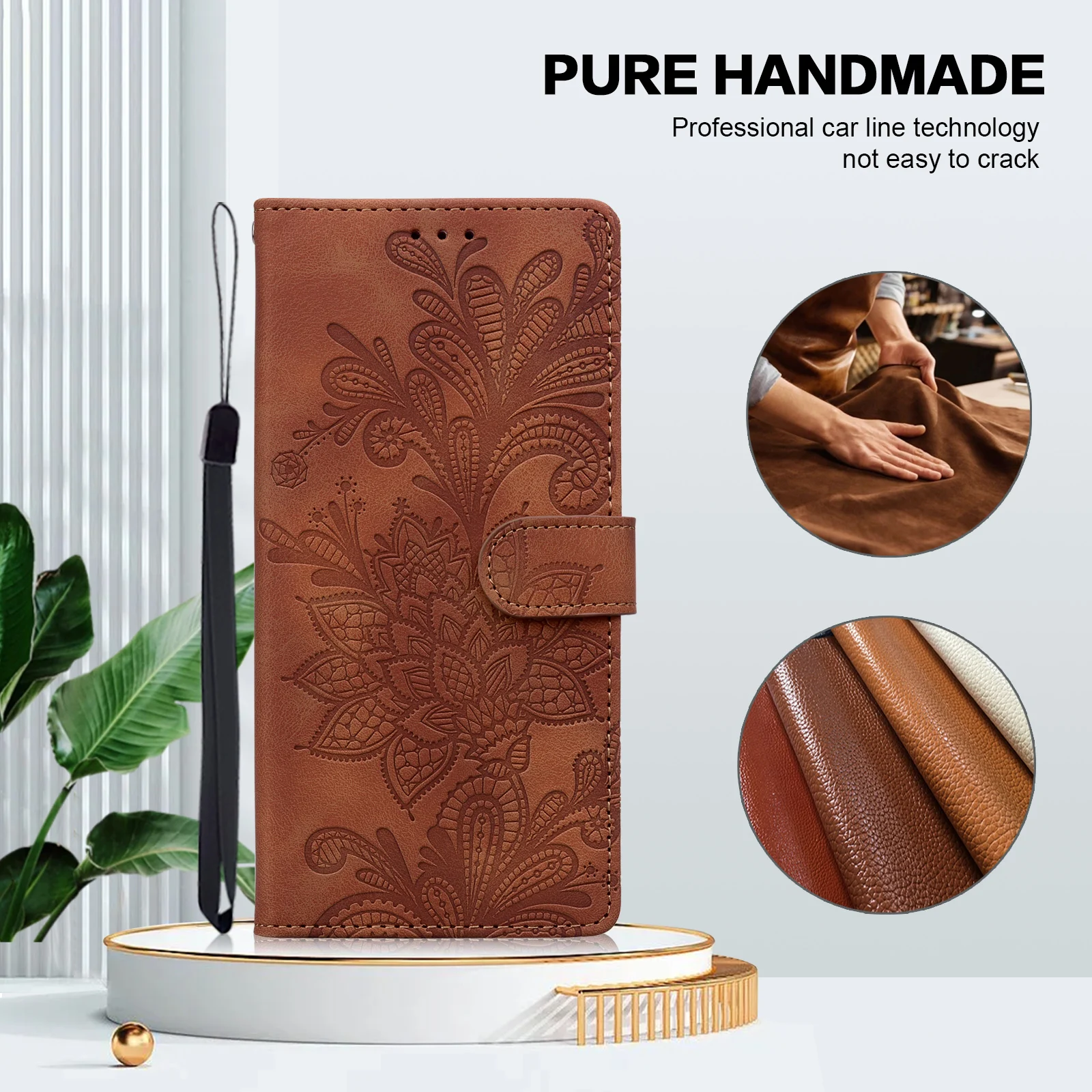 Magnetische Flip Lederen Portemonnee Case Voor Samsung Galaxy S26 S25 S24 S23 S22 S21 S20 S10 S10e S9 S8 Plus Ultra FE Rand 4G/5G