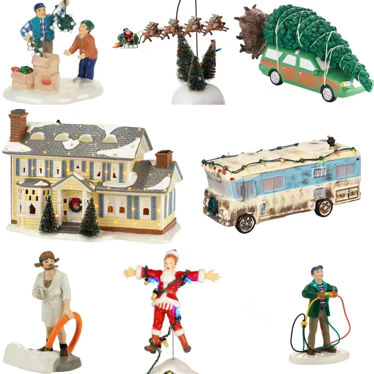 

Светящаяся декорация Снеговик Cisas для дома и сада, украшение из смолы для песочницы, праздничные украшения Cisas