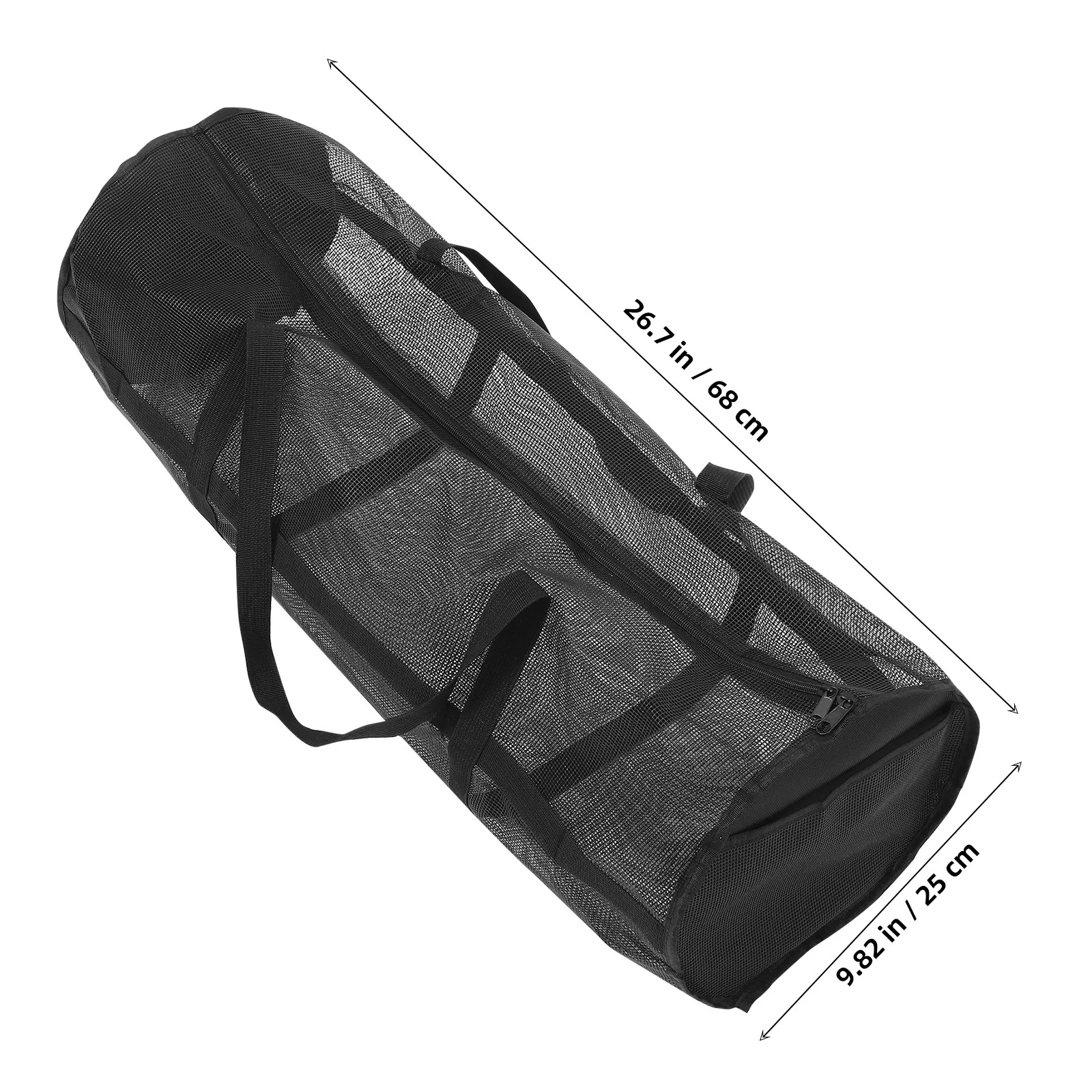 Handheld Large Capacity Basketball Mesh Bag Durable Sports Equipment Organizer Breathable Sweat-Wicking Multi-Sport Storage view 6