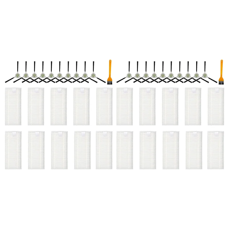 PORK-20X Side Brush Hepa Filter Replacement For Lefant M210P M210 M210S M210B M213 M213S M2 Accessories Kit