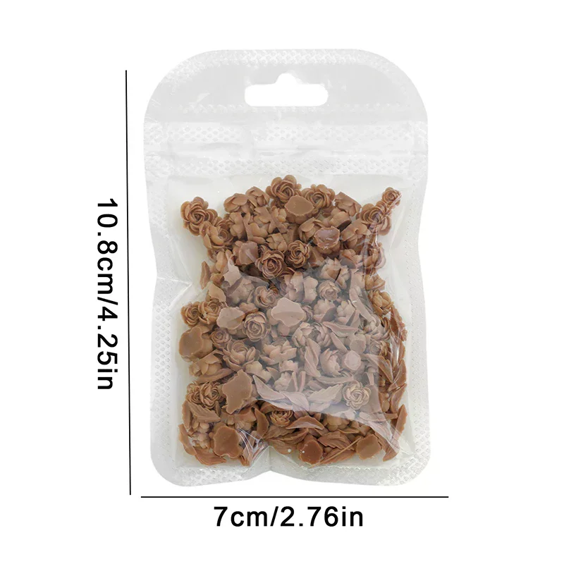 귀여운 3D 믹스 사이즈 아름다운 꽃잎 장미꽃 잎 레진 접착 네일 아트 라인스톤 장식 매니큐어 참