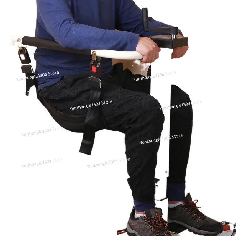 manual competitive price transfer wheelchair lift chair  manual lift chair for Patient with Commode for Disabled