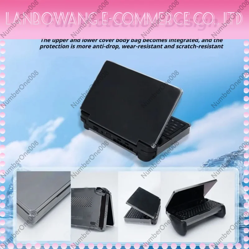 【B74A】For GPD Win Mini 2025 Compatible Drop-Resistant Protective Case Anti-Scratch Ultra Thin Transparent Hard Shell Cover Prote