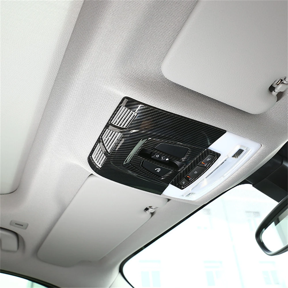 

Car Interior Front Reading Light Roof Lamp Panel Cover Trim For BMW 1 2 3 4 Series X1 X2 X5 X6 F30 F22 F34 F36 F48 F47 F15 F16