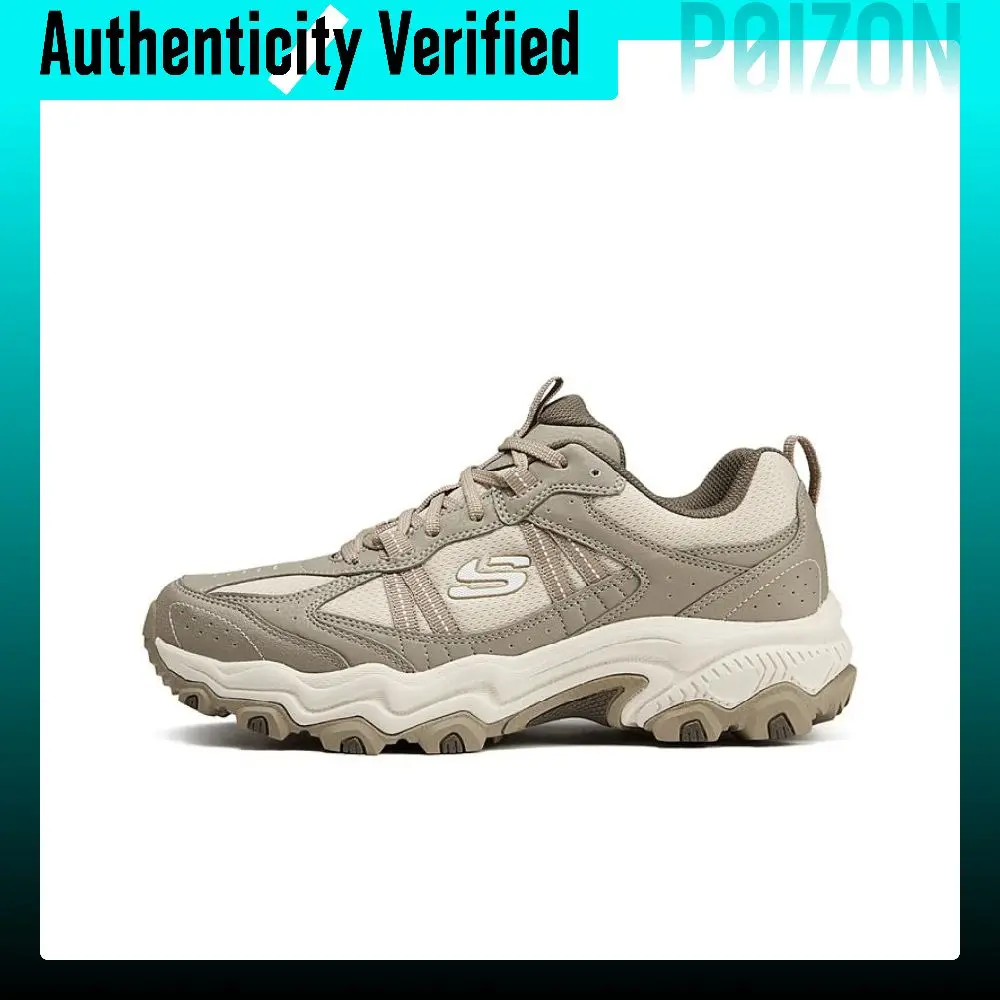 Skechers Stamina At Cushioning Abrasion Resistant Breathable Support Low top Outdoor Shoes Men's Taupe 237527-NTTP