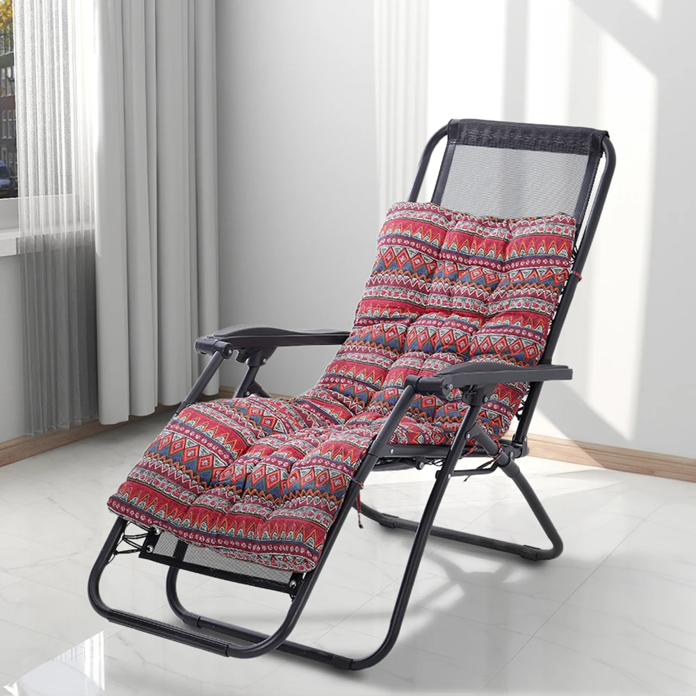 Voltsify 8cm Thick Ethnic-Inspired Lounge Cushion for  Indoor Recliners Camping Excursions Picnics