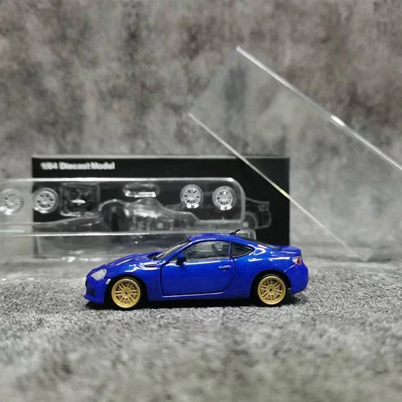 Radiant Artisan 1:64 Model Car BRZ ZC6 Alloy Die-Cast Vehicle All Open Doors W/Engine and One Set Replacement Hub