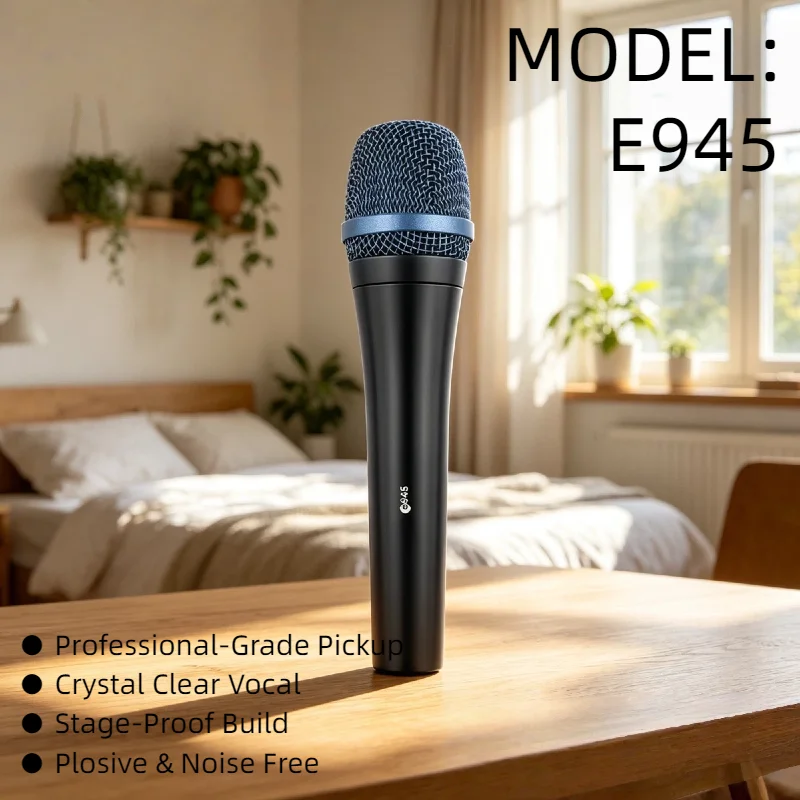 

2026 New 3 PCS Evolution 900 E945 Dynamic Mic Live KTV Performances Streaming Conf Singing Original Bundle 3PCS