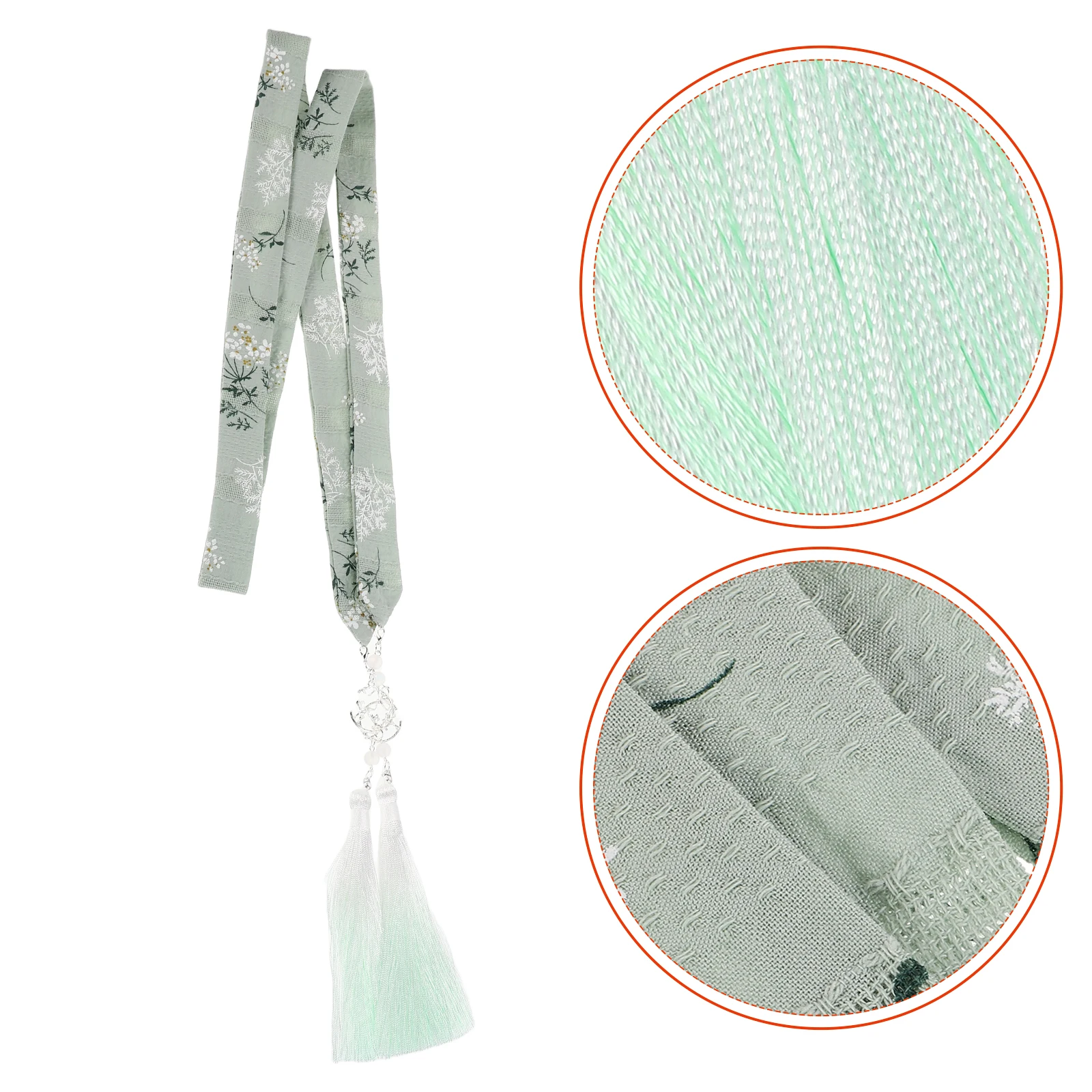 

Vintage Ribbon Chinese Style Rope Soft Fabric Accessories For Cosplay Traditional Wear Streamer Ropes Hanfu Costume Ties Tassel