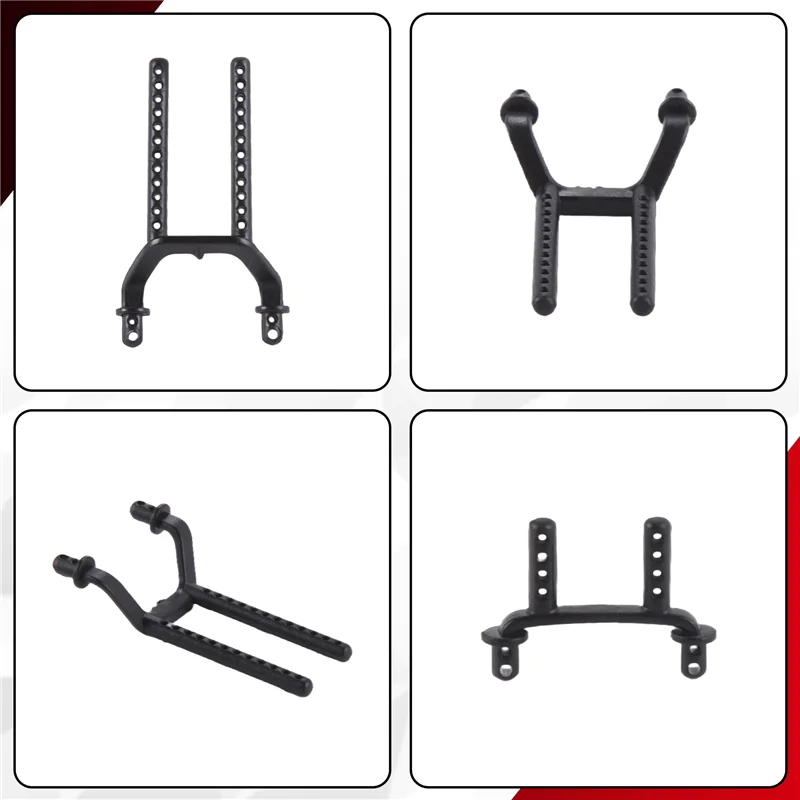 BEDW-4Pcs K989-50 K989-51 Front & Rear Car Shell Column For Wltoys K969 K979 K989 K999 P929 P939 1/28 Rc Car Parts