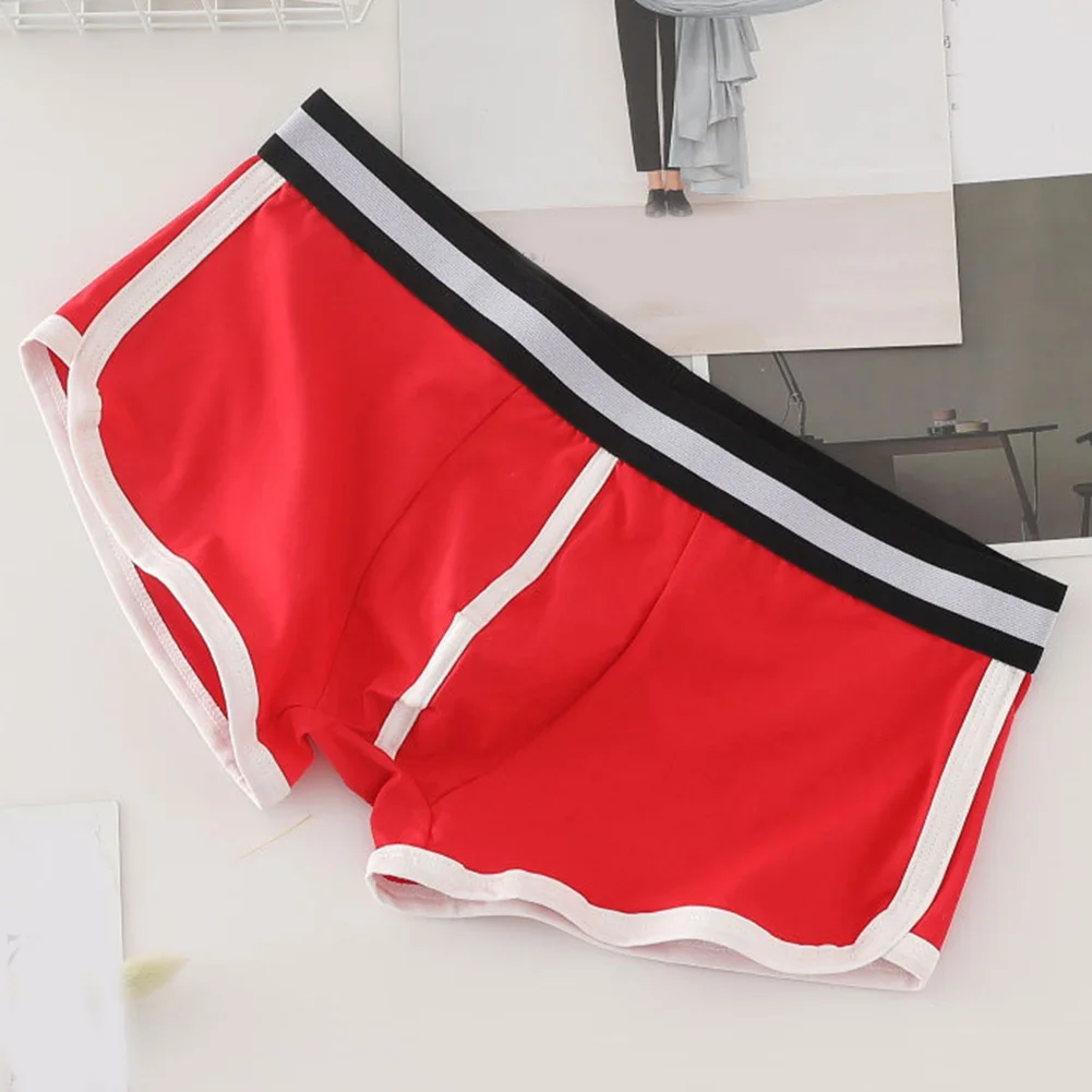 Celana Dalam Pria Katun Bernapas Celana Dalam Olahraga Elastis Pria Seksi Celana Boxer Elastis Pakaian Dalam Seksi Pakaian Pria