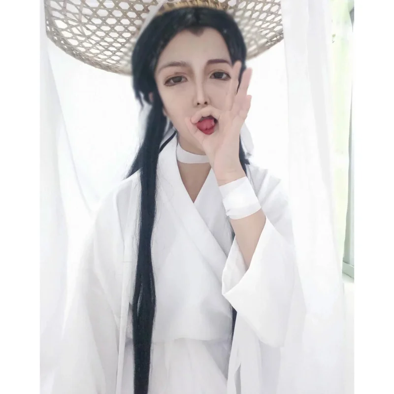 Prins Xie Lian Cosplay Kostuum Tian Guan Er Fu Cosplay Xielian Kostuum Pruik Mannen Vrouwen Han Fu Anime Halloween Kostuum Volledige Set