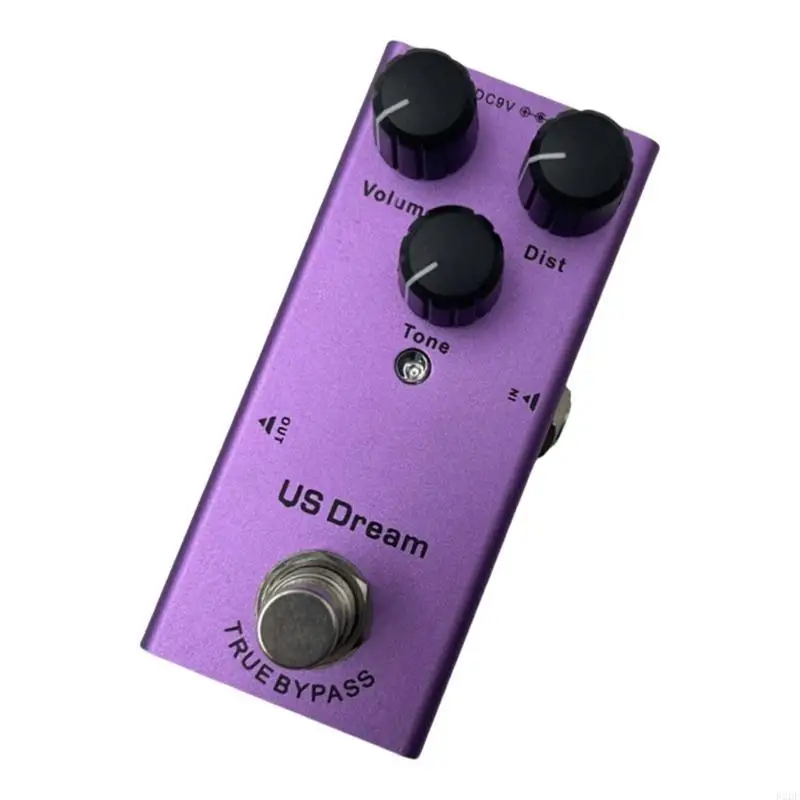  Professional Electric Guitar Overdrive Pedal for Electric Guitar & Bass Small Effect Pedal Processor of Overdrive Tone