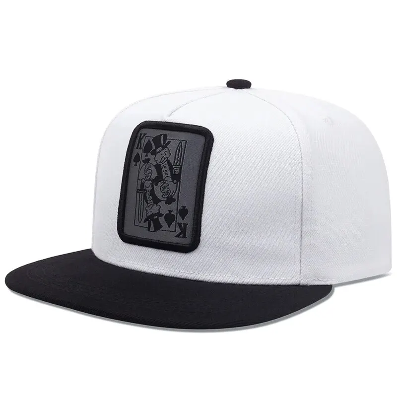 2024 Nowe czapki z daszkiem Hip Hop dla mężczyzn Kobiety Snapback Karta do gry Regulowana czapka marki Trucker Fishing Czapki męskie Czapki taty