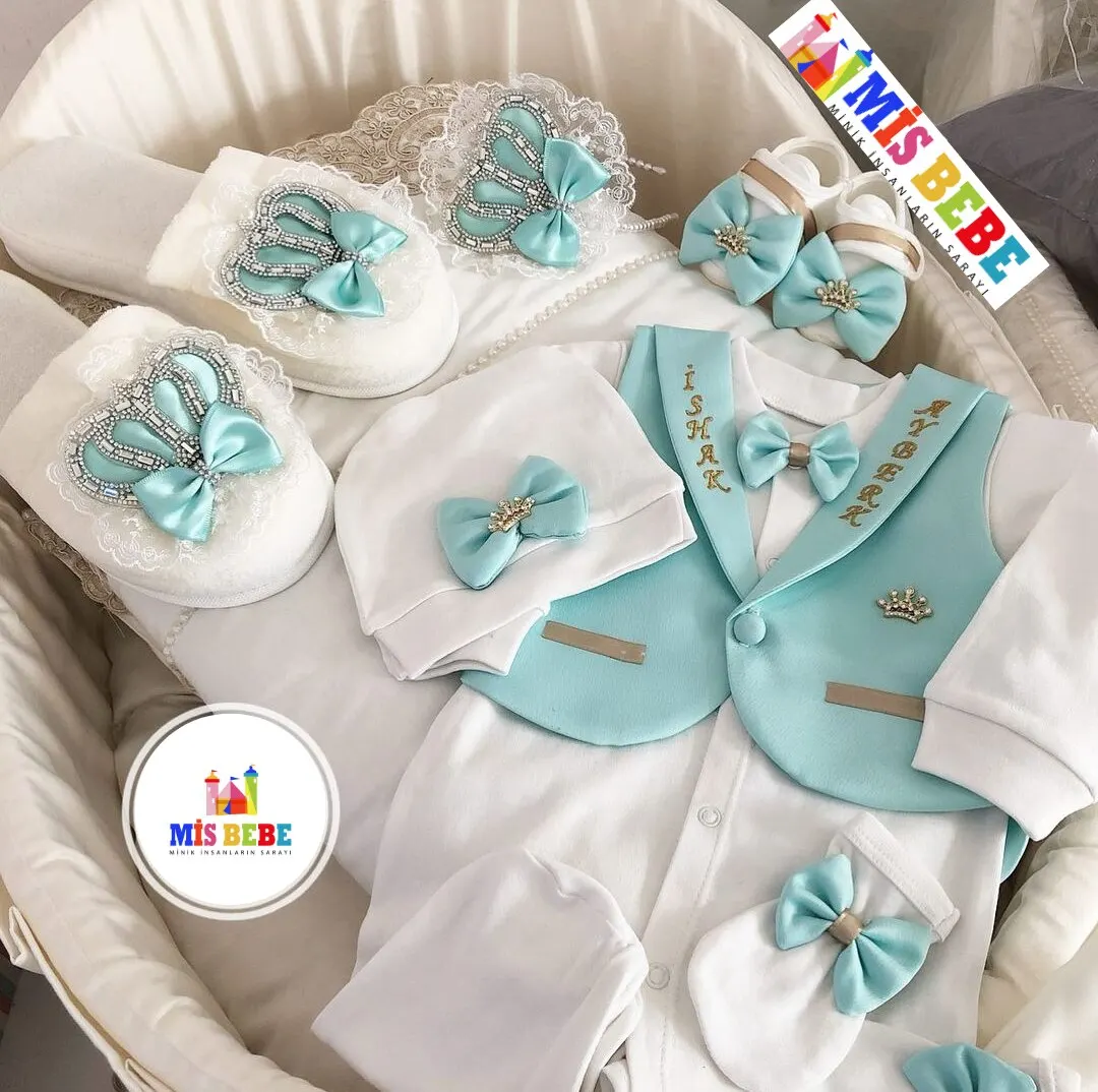 5-Pcs baby boy set clothing personalized outfit custom baby boy winter clothes reception sets born groups