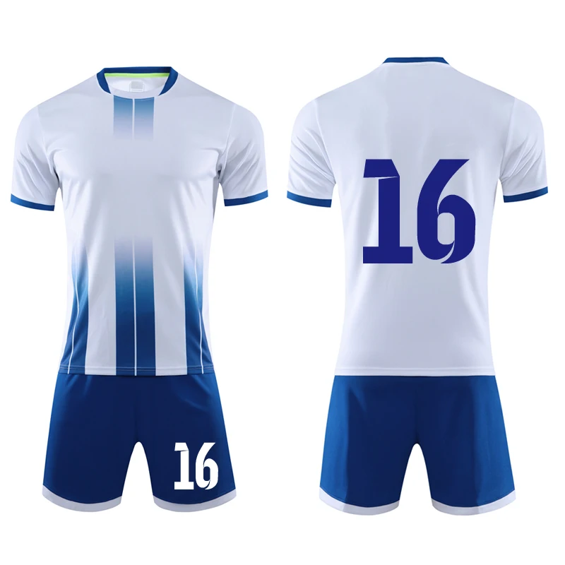 Custom Soccer Jjersey Set Men Football Uniform,Soccer Jerseys Futbol Child Football Set Suit New Men Tracksuit 3XS-3XL