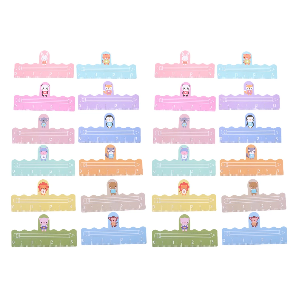 

24Pcs Handwriting Tool Reading Guided Strips Portable Bookmarks for Students Dyslexia Reading Guide Supplies