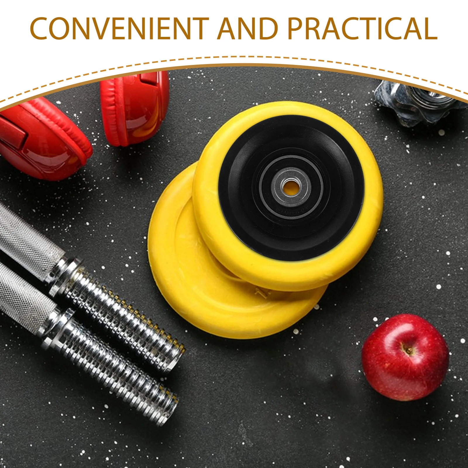 

Universal Nylon Bearing Equipment Replacement Cable Machine Attachment Fitness Exercise Wheel Wear-Resistant