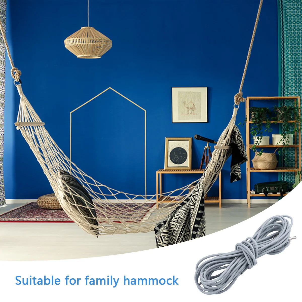 

4Pcs Deck Chair Accessories Strong Stretchy Rope for Chaise Longue High Endurance Comfortable Sitting Experience