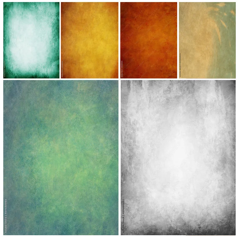 

Vintage Hand Painted Gradient Texture Photography Backdrops Studio Props Portrait Photo Backgrounds MMKL-10