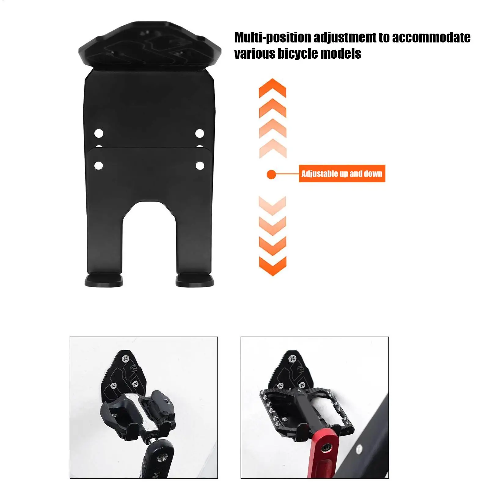 

Настенный держатель для велосипеда, регулируемый, экономящий место, крюк для крепления на стену, велосипедная стойка для использования в помещении, квартире, гараже, магазине, на горной дороге, дома