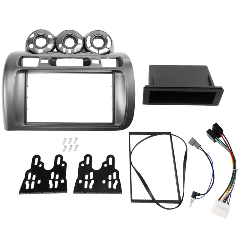 

Radio Fascia For Honda Jazz City Dvd Stereo Cd Panel Mount Installation Trim Kit Frame Bezel