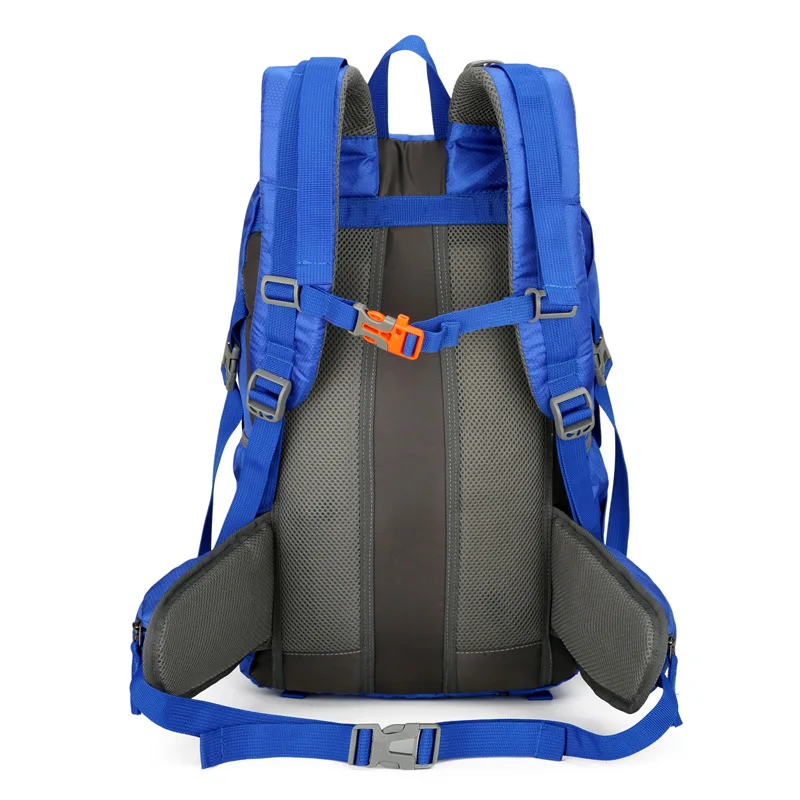 40L ترقية سعة كبيرة الرياضة في الهواء الطلق على ظهره رحلة قصيرة الذهاب التخييم المشي لمسافات طويلة حقيبة