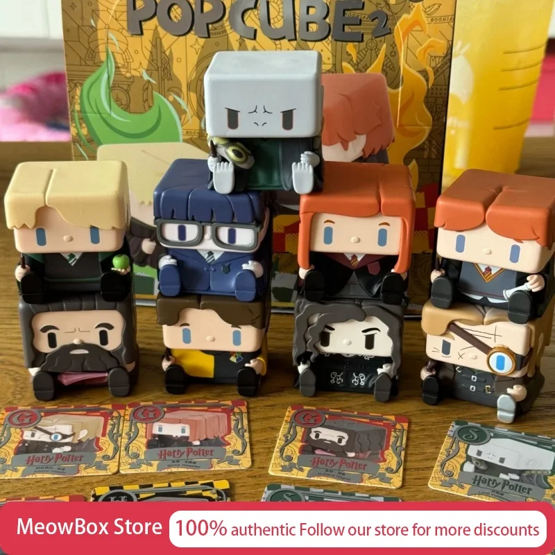 Genuine Pop Mart Harry Potter Pop Cube-1 Series Figurine Blind Box Toy Gift Decoration Birthday Gifts For Girls Fashionable Gift