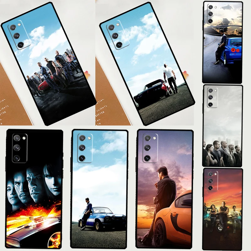 Fast and Furious Phone Case For Samsung Galaxy S25 S23 S22 S21 Ultra S9 S10 S20 Plus S24 FE Funda Cover Shell