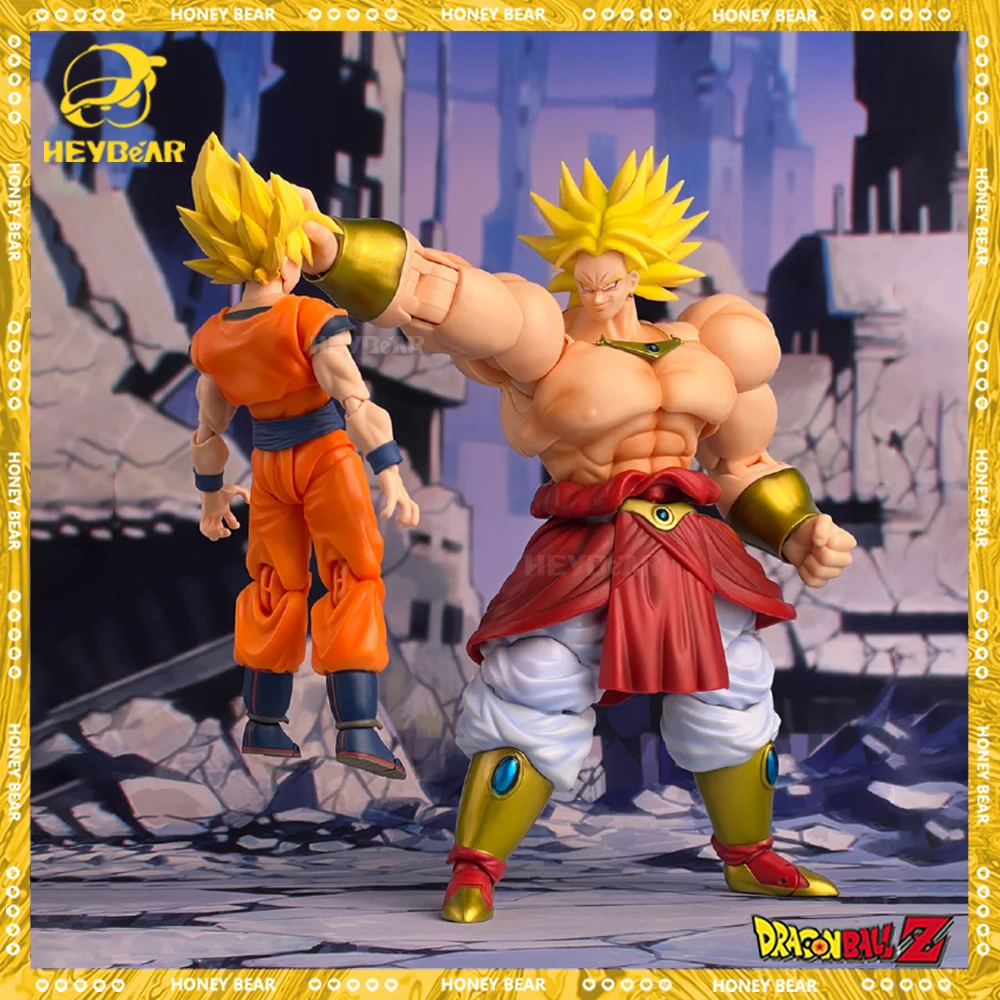 Demoniacal Fit Dragon Ball Figure Broli Figure Super Saiyan Broli Anime Figures Model Doll Collect Desk Decor Toys Birthday Gift