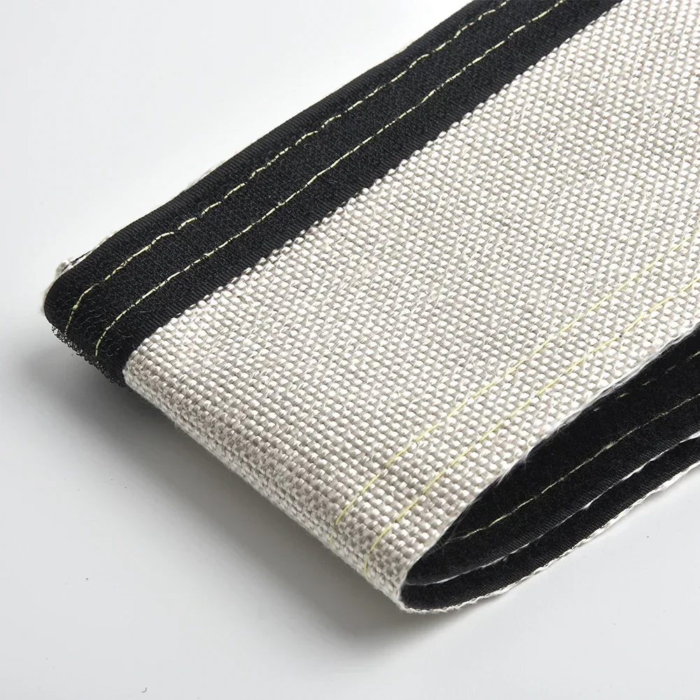 

Обертка для автомобиля, крышка шланга, защита от высокой температуры, сменная втулка, проволока, черный + серебристый, теплозащитный экран для удаления, изолированный