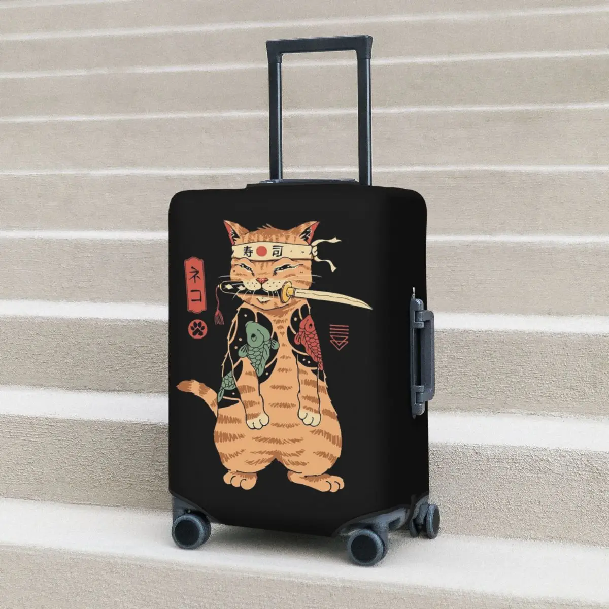 

Catana The Last Stand Suitcase Cover Protection Elastic Trip Luggage Protector Covers for 18-32 Inch