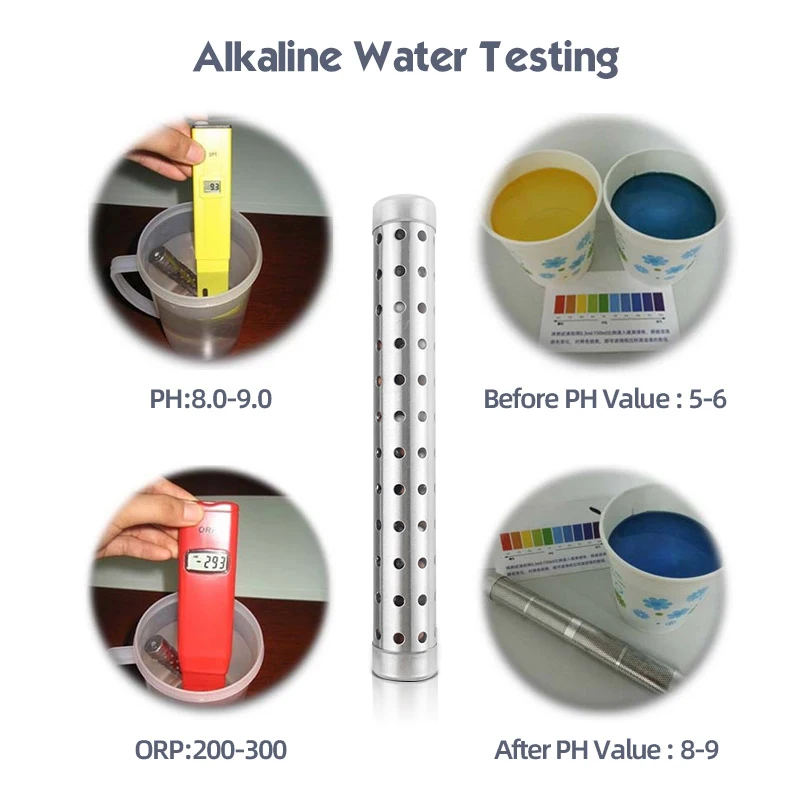 1 szt. Zmień wartość pH 8-9 przenośny wodor alkaliczny sztyft wodny z filtrem jonów ujemnych energia sztyft wodny magiczny sztyft wodny