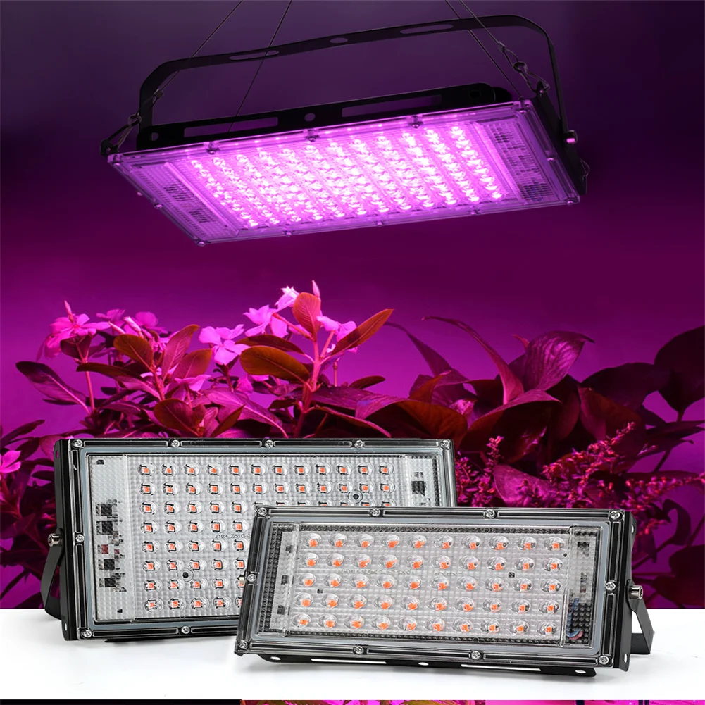 

Led Full Spectrum Grow Light 220v 50w 100w Plant Growing Lamp For Indoor Plant Hydroponics