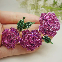 Fashion Jewelry Rhinestone Brooch Temperament Celebrity Clothing Collar Pin Wedding Party Gift Clothing Versatile Accessories