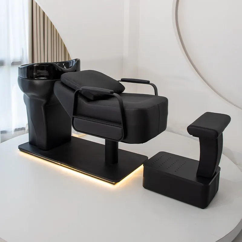 Hairdressing Cosmetology Massager Shampoo Bed Wash Hairdresser Salons Shampoo Bed Hair Wash Chair Lava Cabezas Barber Furniture