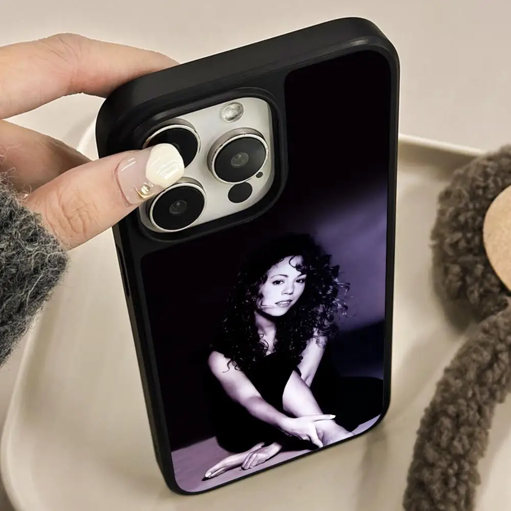 

Чехол для телефона Mariah Carey для iPhone 17 16 15 14 13 12 11 Air Pro Max Plus, матовый, цветной, роскошный, красивый чехол