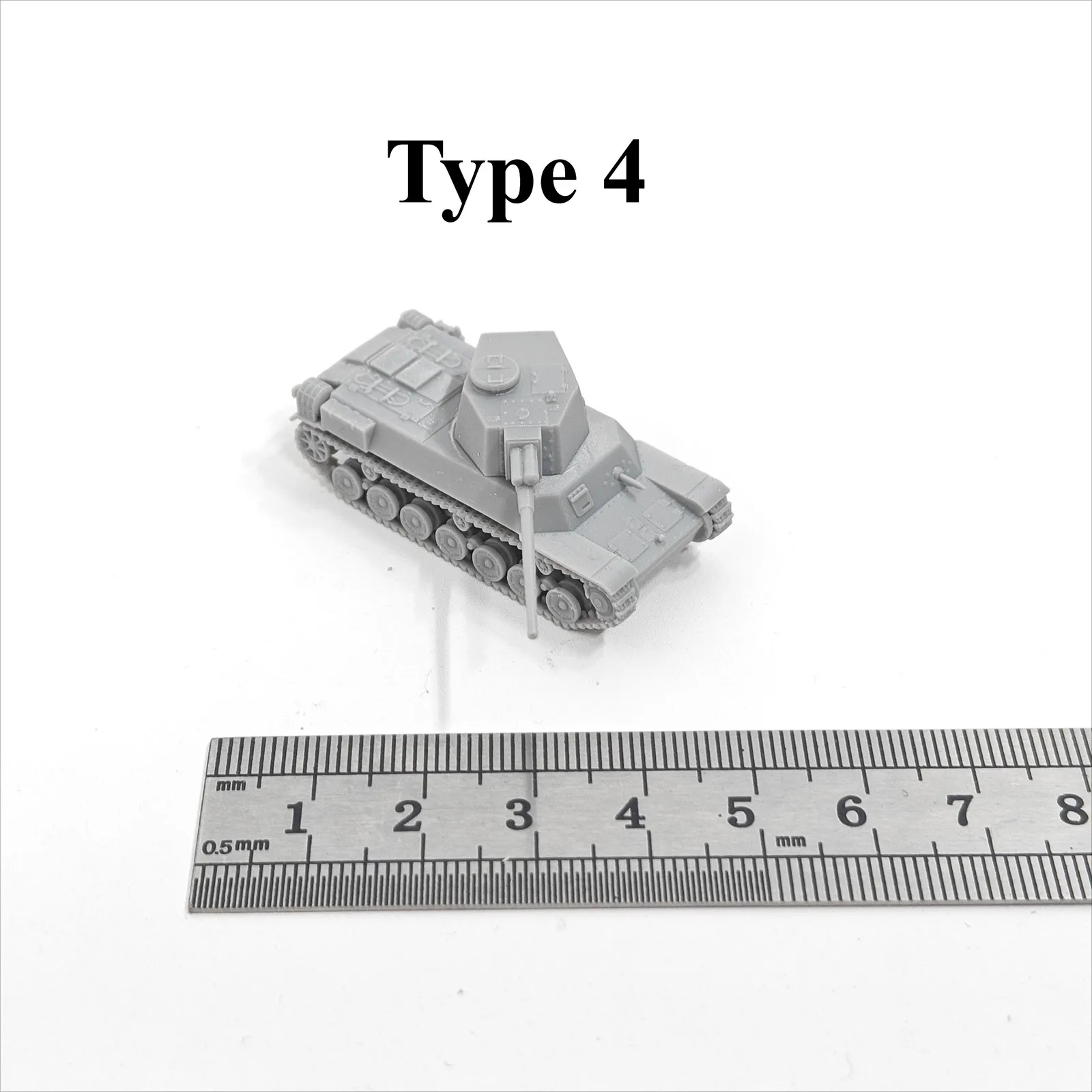 

Японский танк типа 4, 3D-печать, масштаб 1/144, миниатюрная модель танка, из смолы, под покраску.