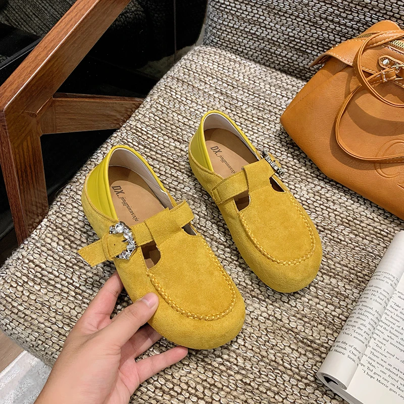 

French Style, Versatile, Fashionable, Casual, Wear-Resistant, Stain-Resistant, Non-Slip, by Influencers, High-End Feel,Soft Sole
