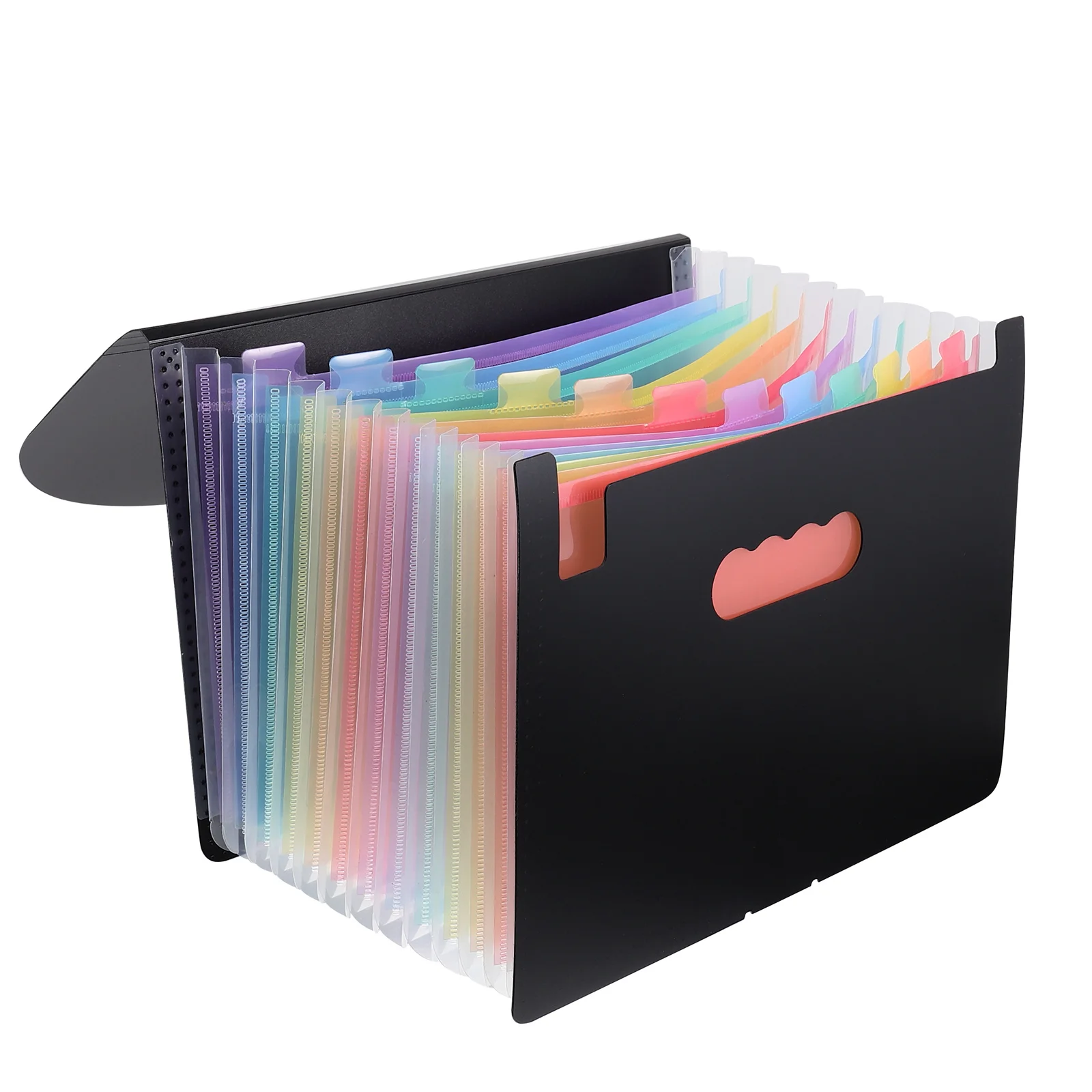 13-Layer Expanding File Folder Plastic Document Organizer Large Capacity Storage Holder For Office Home School Travel Receipt
