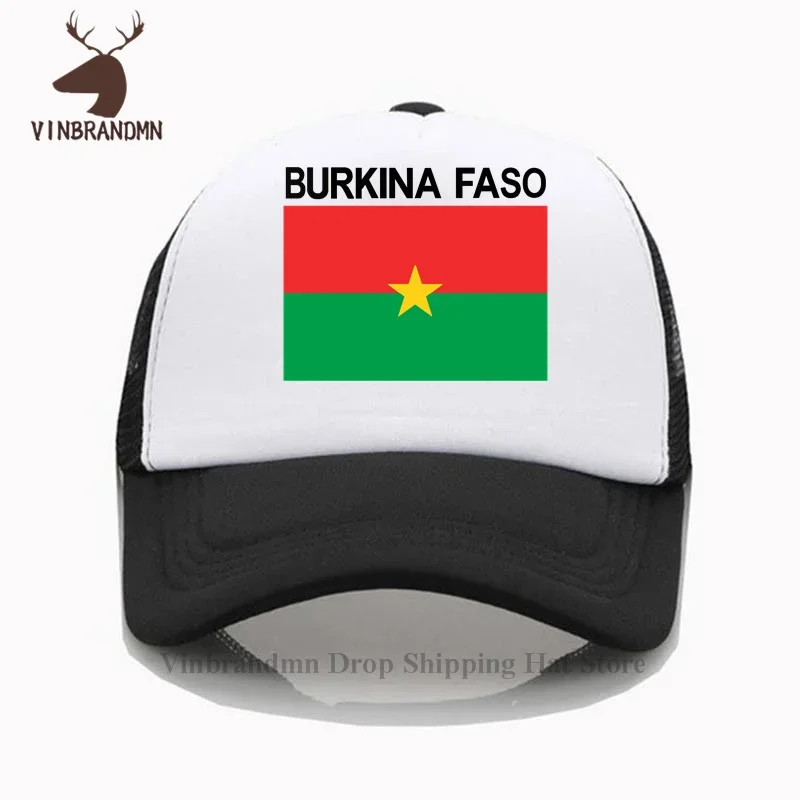 2024 hot sale fashion Burkina Faso Flag men women bucket hat summer outdoor visor baseball caps 100% cotton hip hop fishing hats