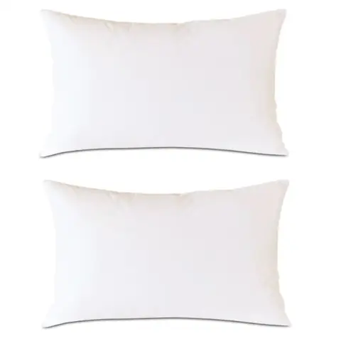 2PCS 30x50cm 45x45cm 50x50cm Throw Pillows Insert Cushion Inner Soft Fluffy Plump Stuffer Cushion Pads Gift White Pillow Insert