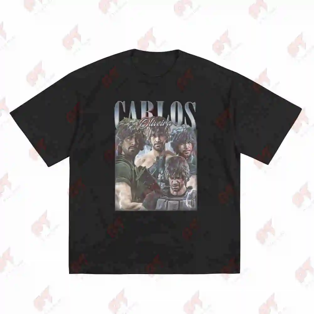 Carlos Oliveira Short Sleeve Tee 100% Cotton T-Shirt
