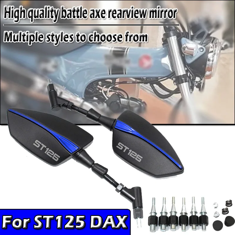 For DAX ST125 ST 125 ST DAX125 125ST 2022-2025 8/10mm New High Quality Universal Motorcycle Tomahawk Rear View Mirror