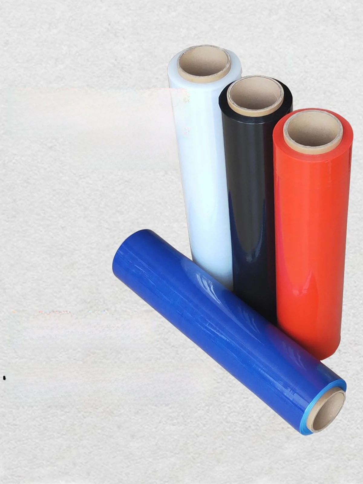 

50CM Film Stretch Wrap PE Industrial ade Fren Preservation Paaging Film Environmentally Friendly Bla Blue
